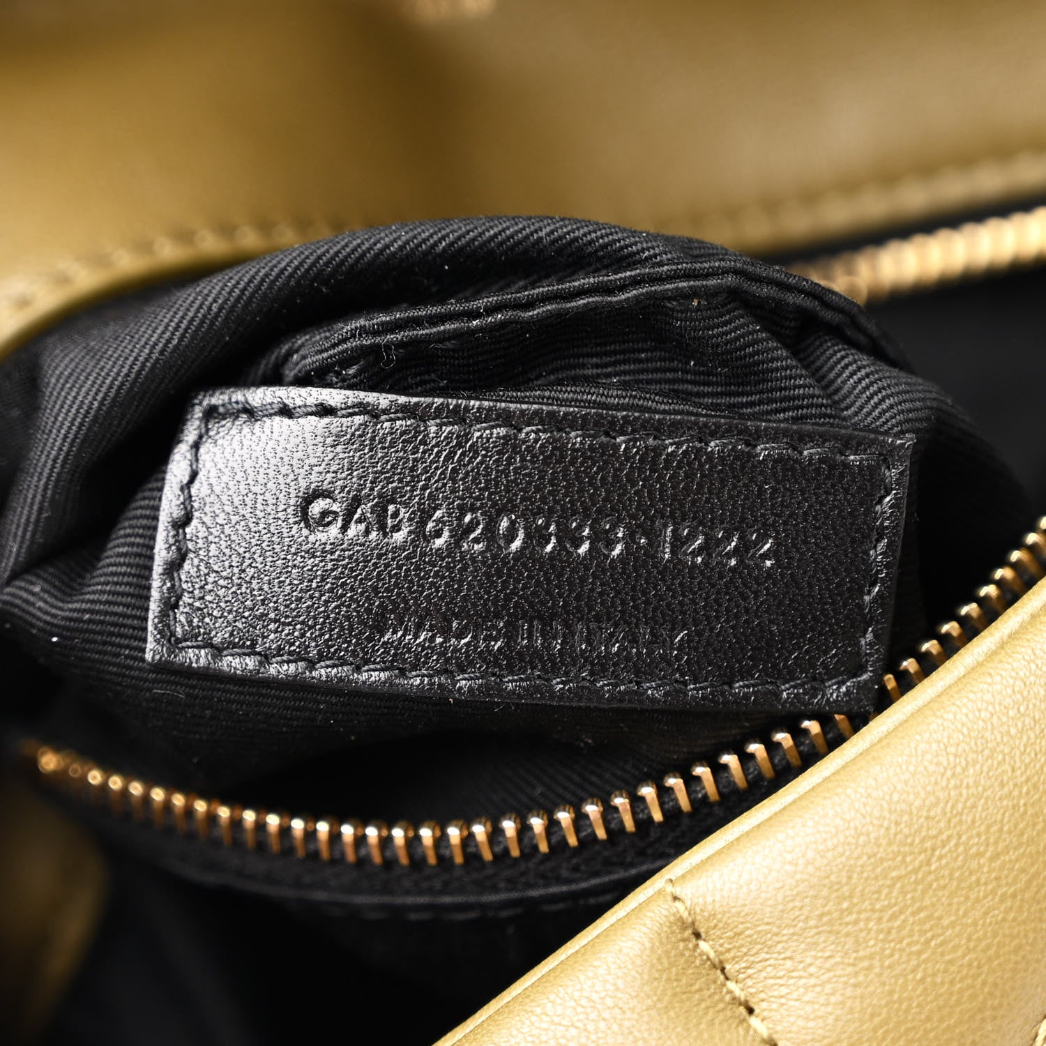 Saint Laurent Lambskin Quilted Toy Loulou Puffer Monogram Chain Satchel Hazel Green 7 of 11
