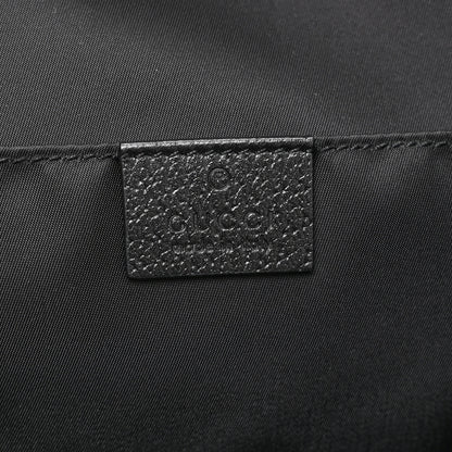 Gucci Econyl Nylon Monogram Off The Grid Drawstring Bucket Backpack Black 6 of 10