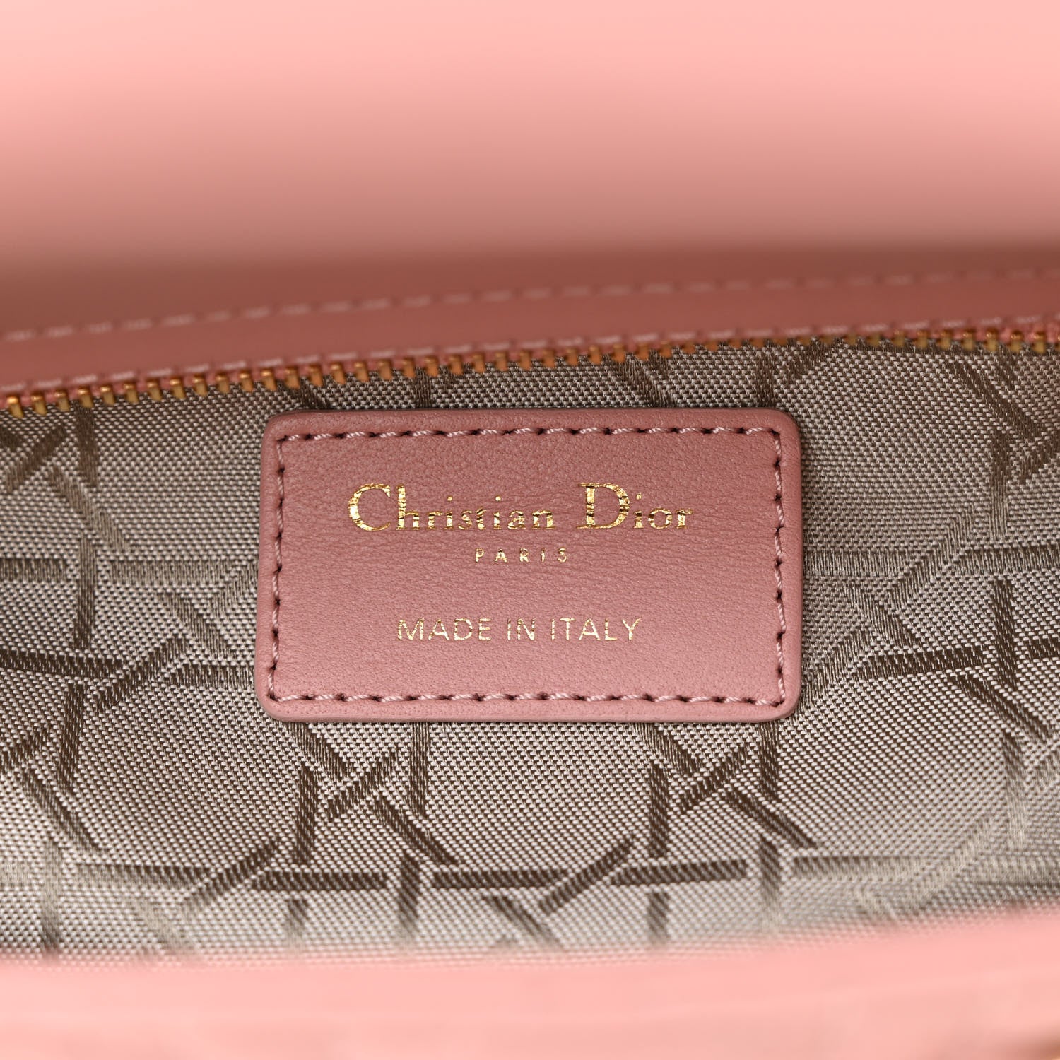 Christian Dior Lambskin Cannage Small My ABC Dior Lady Dior Pink 6 of 10