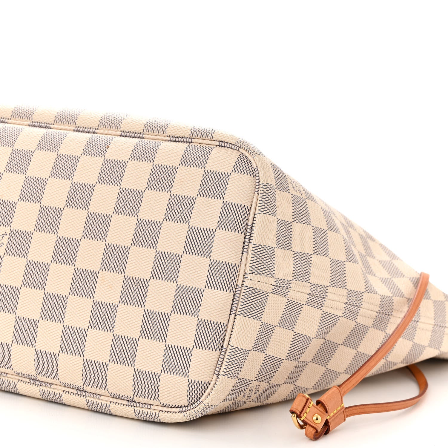 Louis Vuitton Damier Azur Neo Neverfull MM Rose Ballerine 10 of 12