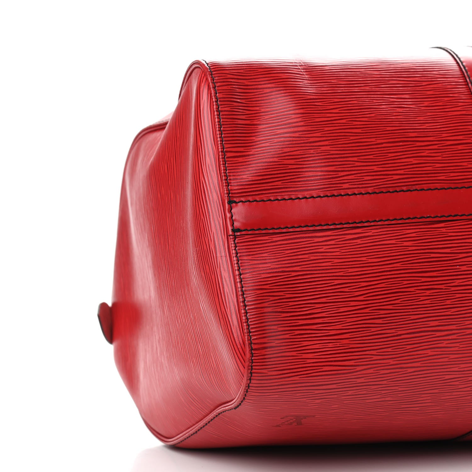 Louis Vuitton Epi Keepall 45 Castillan Red 8 of 12