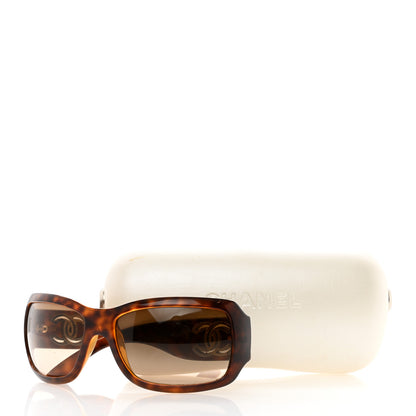 Chanel Acetate CC Sunglasses Tortoise 10 of 10