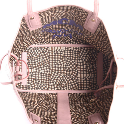 MCM Visetos Medium Reversible Liz Shopper Tote Pink 6 of 12