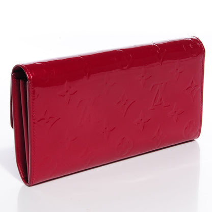 Louis Vuitton Vernis Sarah Wallet Pomme D'Amour 3 of 8