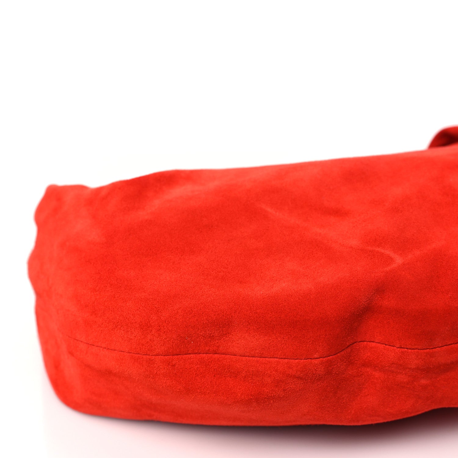 Khaite Suede Calfskin Medium Olivia Hobo Scarlet 8 of 10