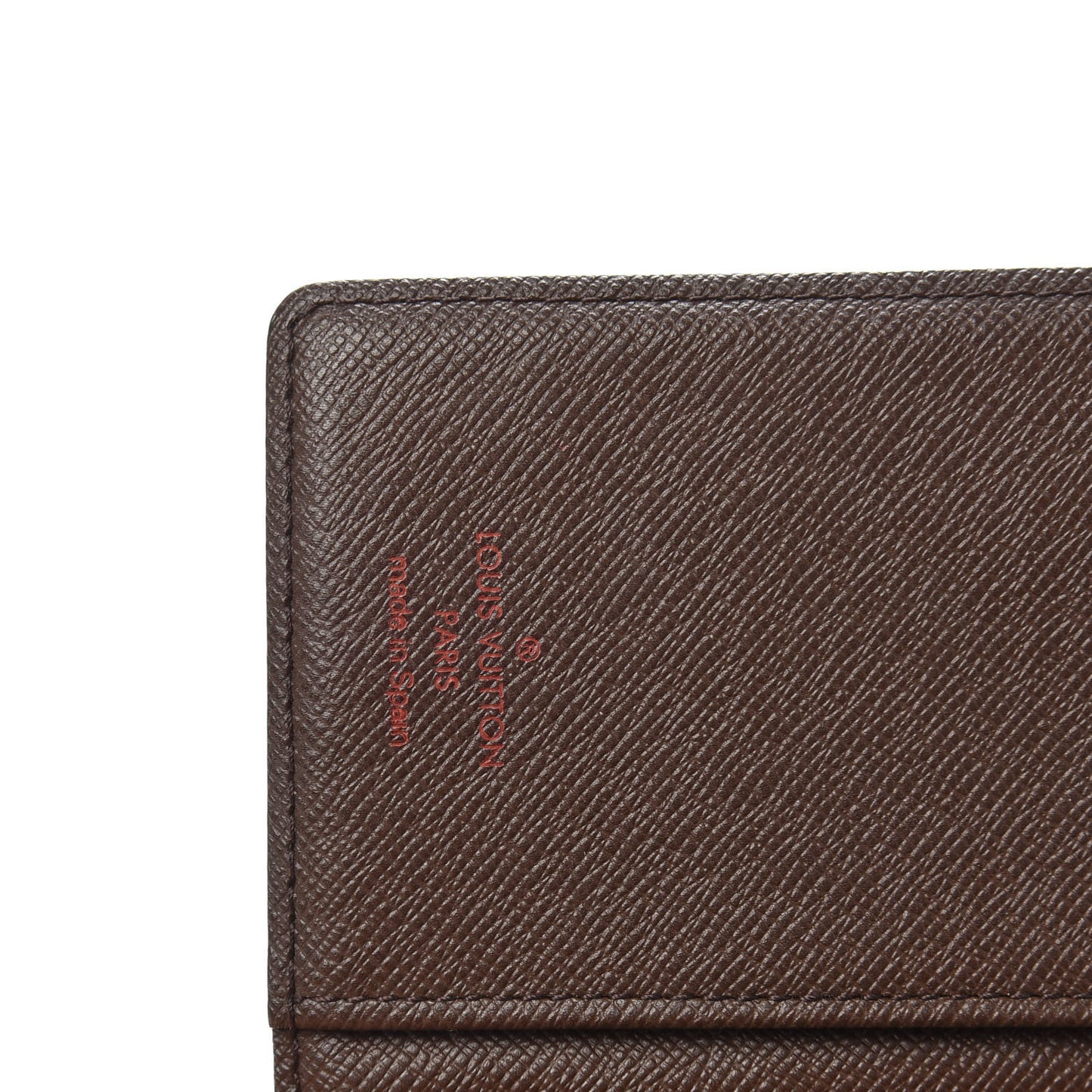 Damier Ebene Small Ring Agenda Cover