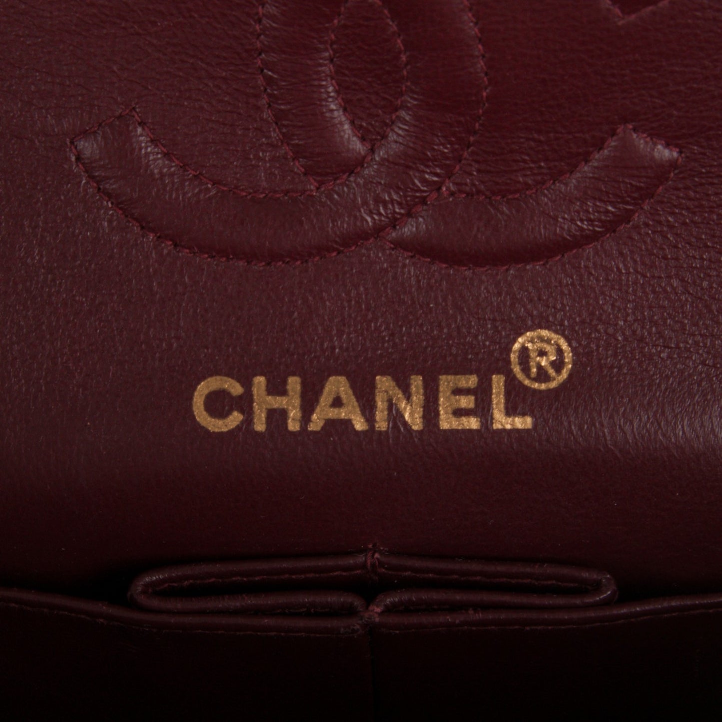 Lambskin Quilted Small Double Flap Black