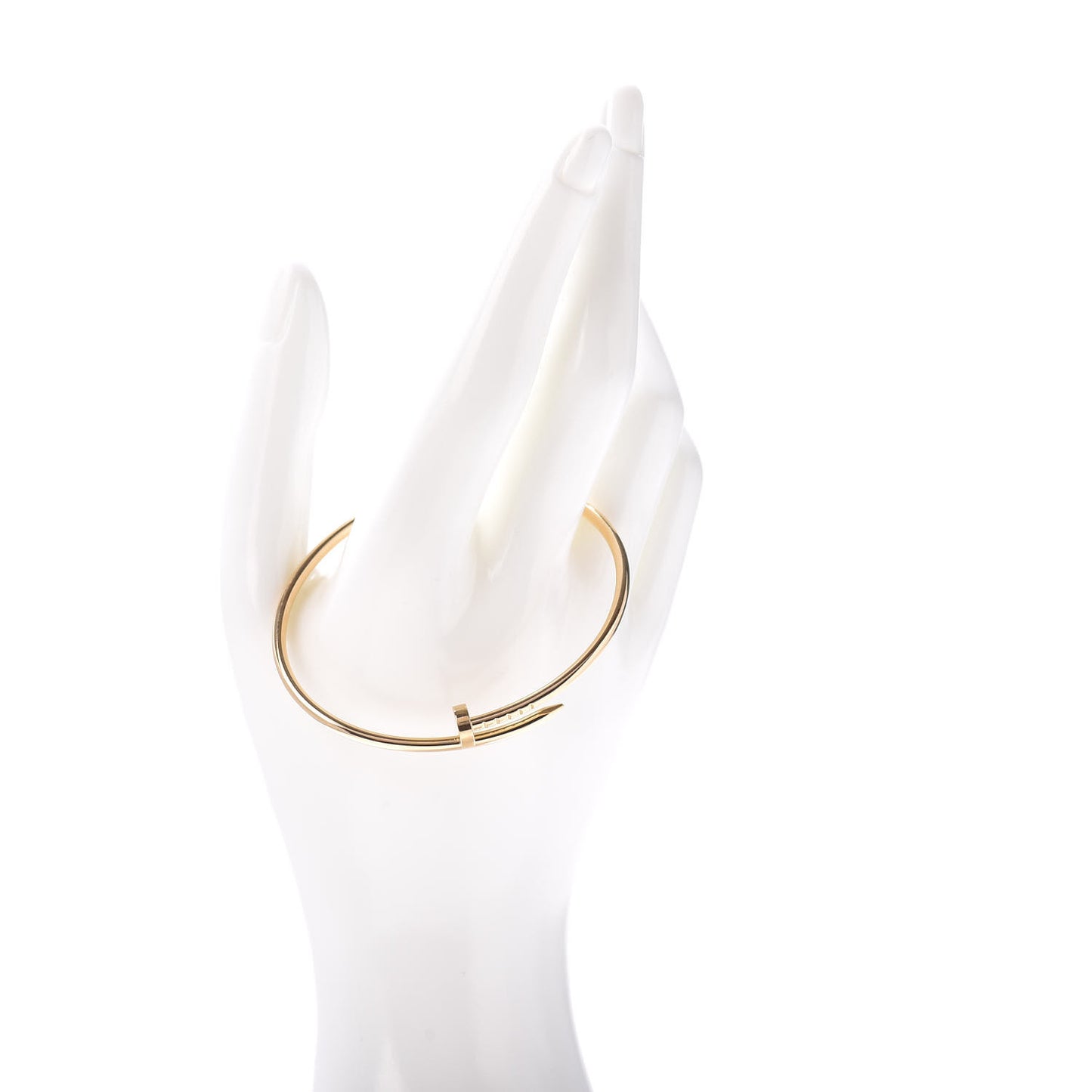 18K Yellow Gold Small Juste Un Clou Bracelet 17