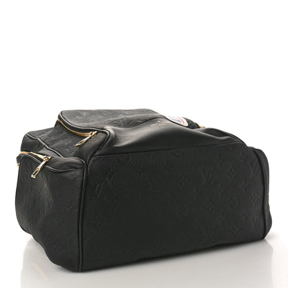 Louis Vuitton LOUIS VUITTON X NBA Grained Calfskin Monogram Basketball Backpack Black 4 of 9