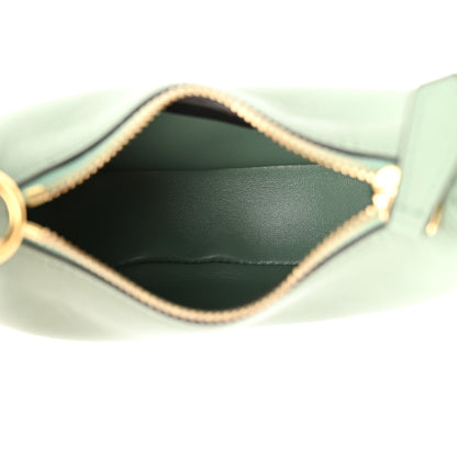 Fendi Vitello Grace New Matte Nano Fendigraphy Hobo Charm Menta 4 of 10