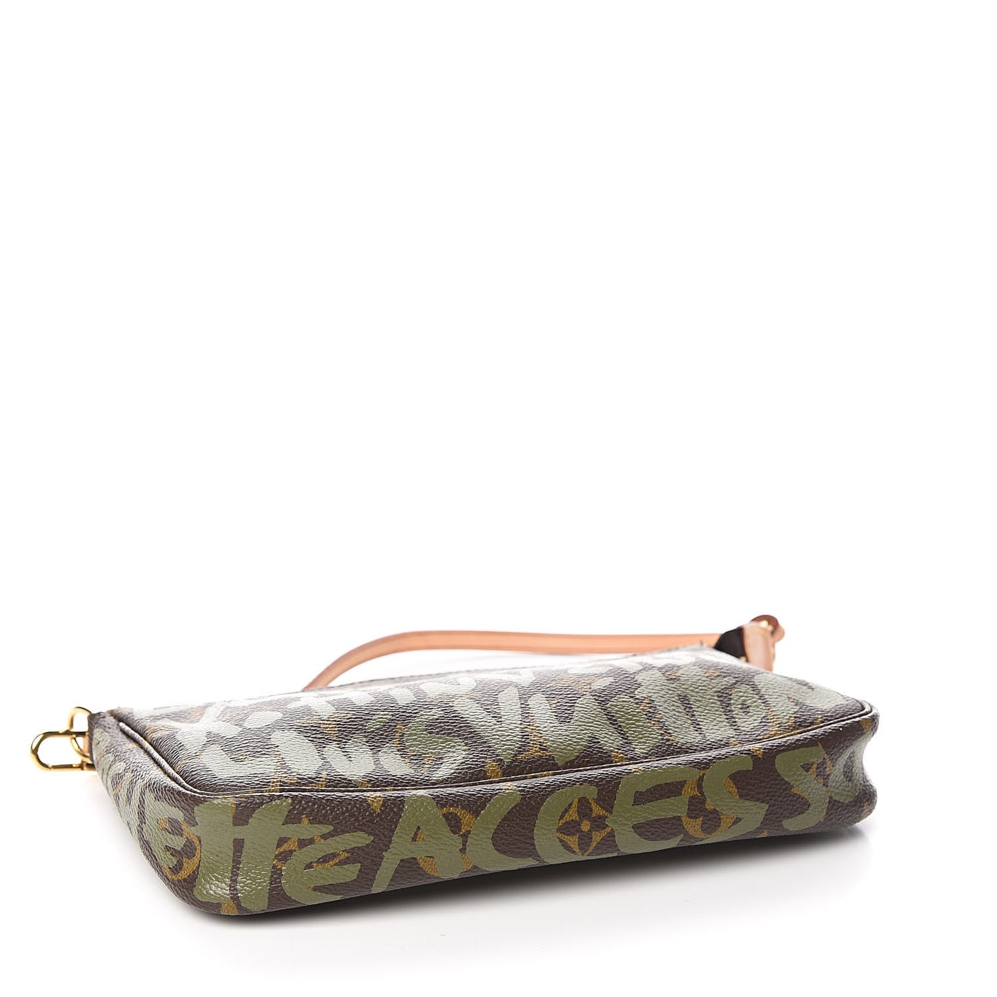 Monogram Graffiti Pochette Accessories Kaki