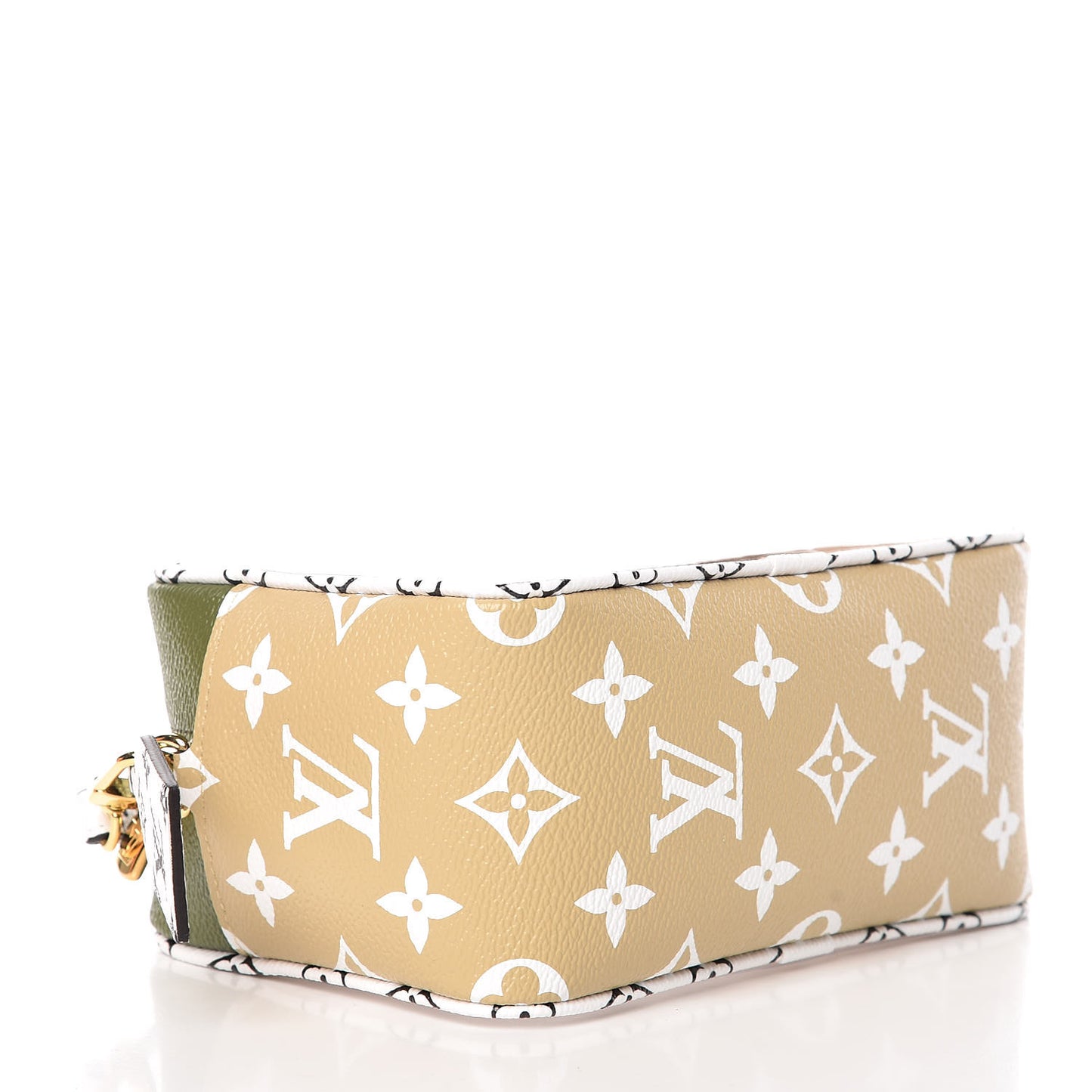 Monogram Giant Beach Pouch Kaki