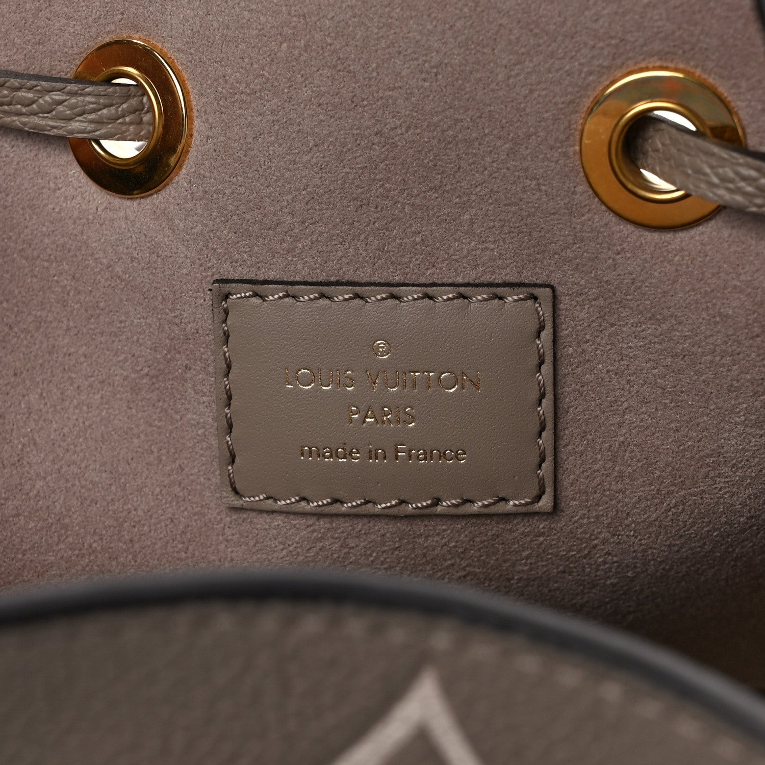 Louis Vuitton Empreinte Monogram Giant Neonoe MM Tourterelle Creme 11 of 11