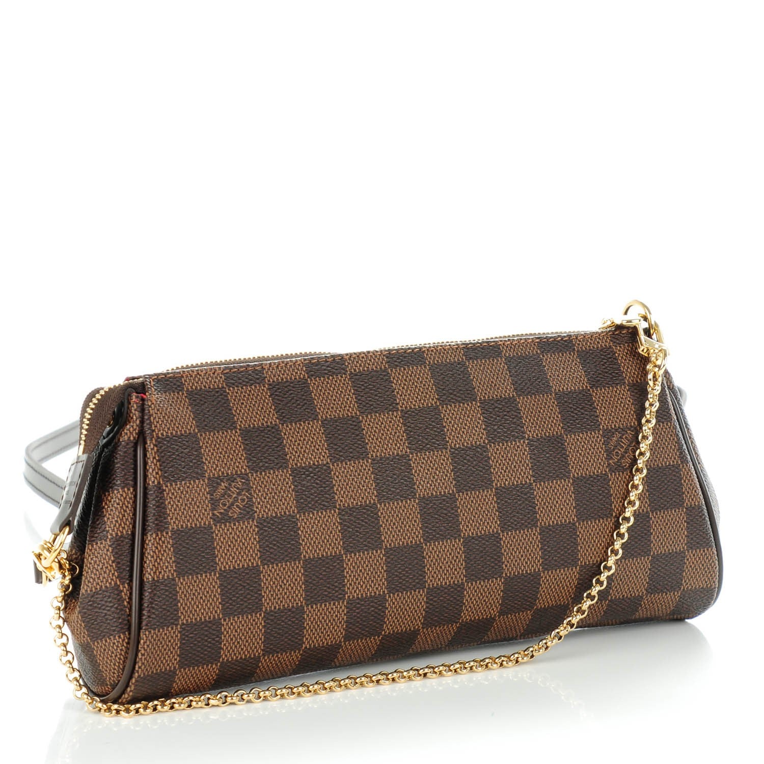 Louis Vuitton Damier Ebene Eva Clutch 3 of 7