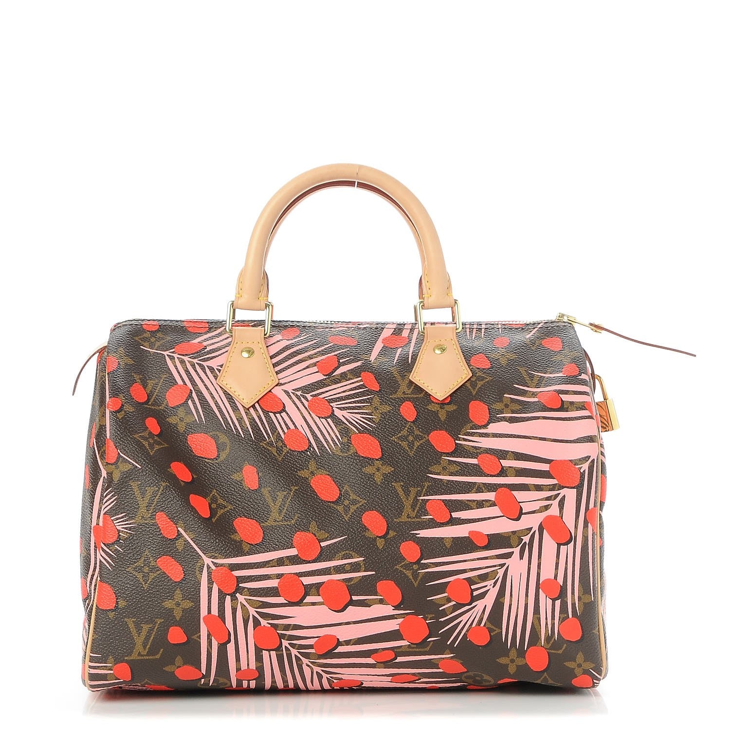 Louis Vuitton Monogram Jungle Dots Speedy 30 Sugar Pink Poppy 1 of 8