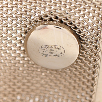 Chanel Metal Mesh CC Bracelet M Light Gold 4 of 6