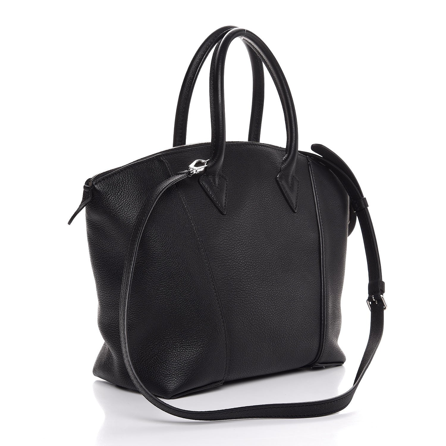 Louis Vuitton Veau Cachemire Soft Lockit PM Black 4 of 9