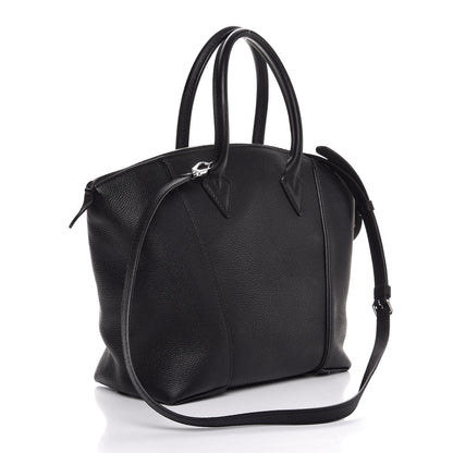 Louis Vuitton Veau Cachemire Soft Lockit PM Black 4 of 9