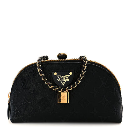 Louis Vuitton Embossed Monogram Midnight LV Moon Pochette Black 1 of 10
