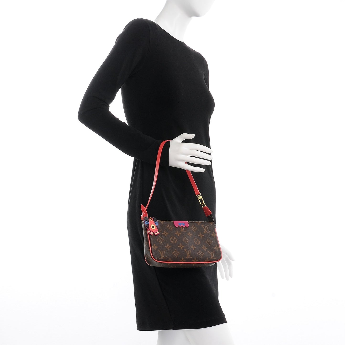 Monogram Totem Pochette Accessories Flamingo