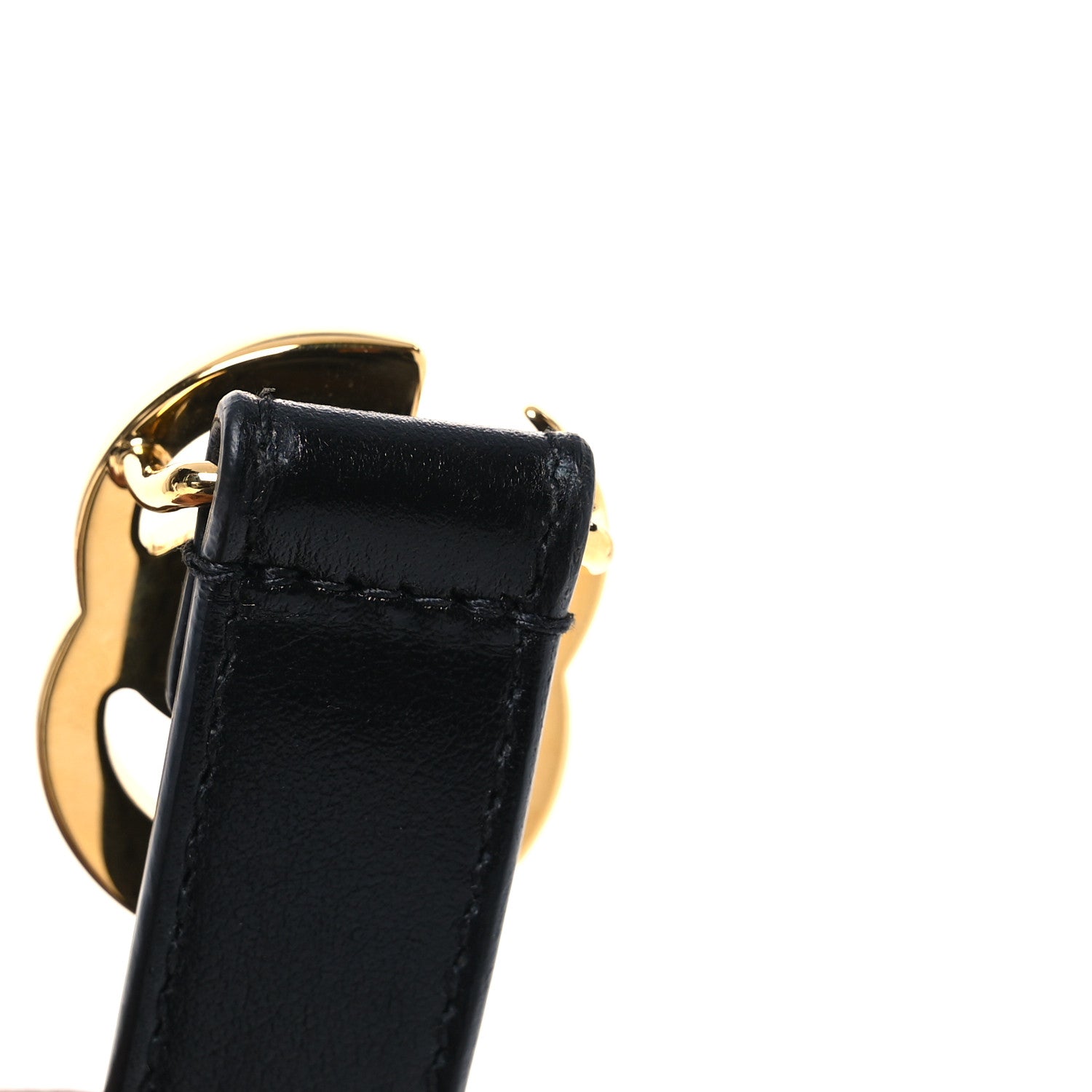 Gucci Calfskin Double G 20mm Belt 85 34 Black 6 of 6