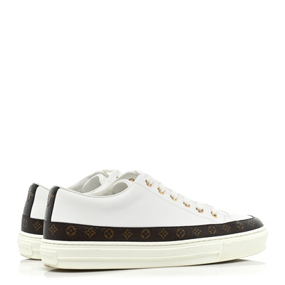 Louis Vuitton Monogram Womens Stellar Sneakers 39.5 White 5 of 10