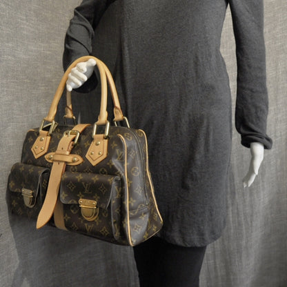 Louis Vuitton Monogram Manhattan GM 3 of 9