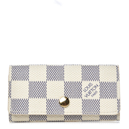 Louis Vuitton Damier Azur Multicles 4 Key Holder 1 of 9