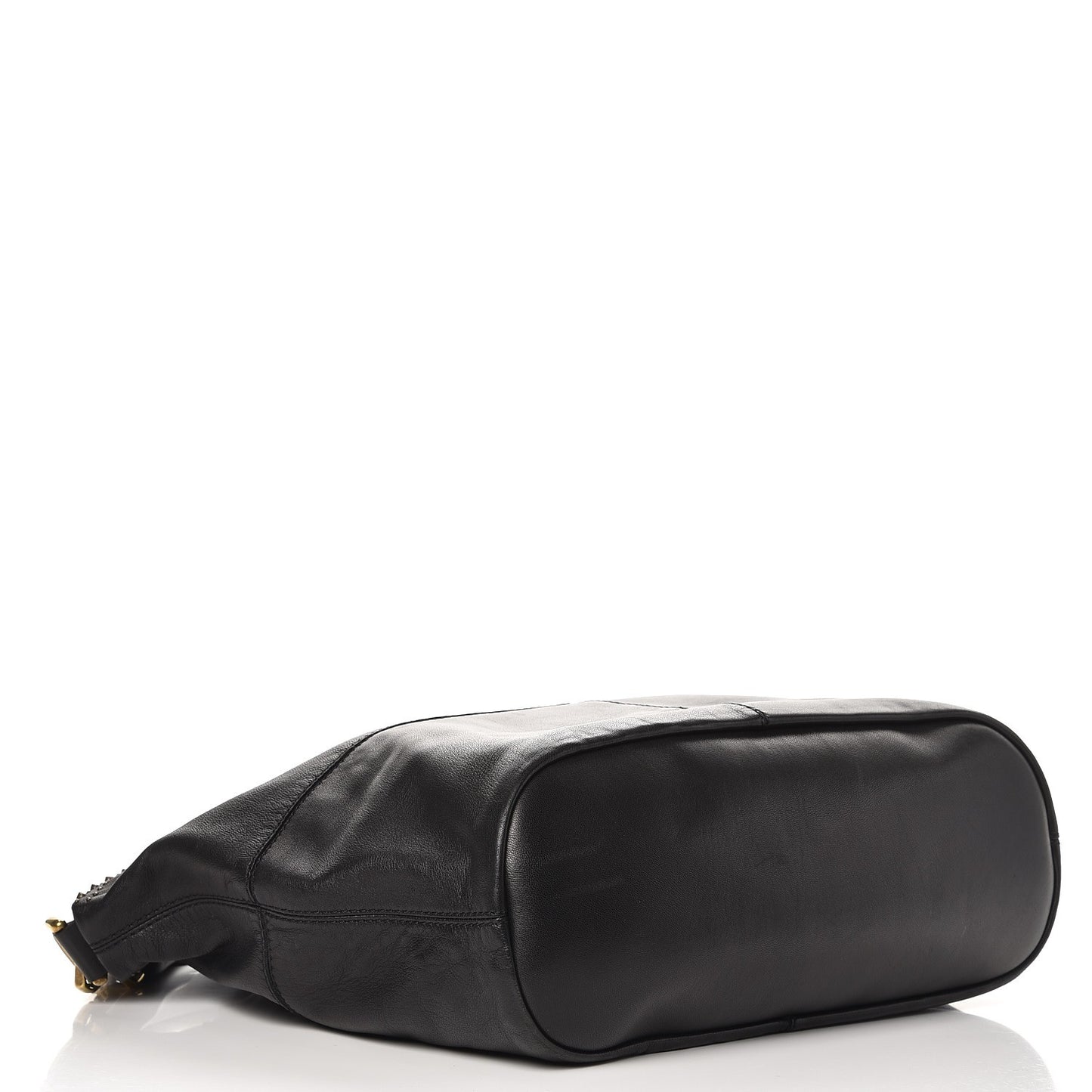 Lambskin Studded Medium Nightingale Black