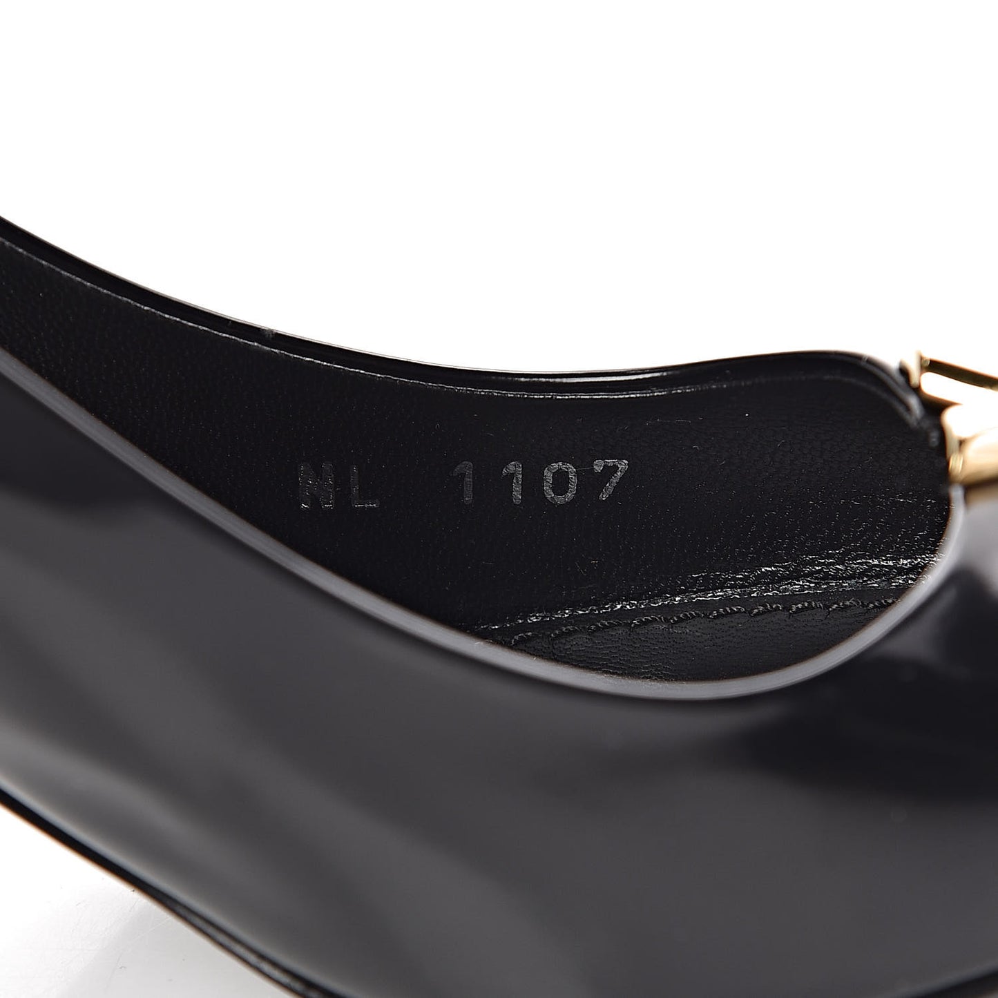 Calfskin Heartbreaker Pumps 37.5 Black