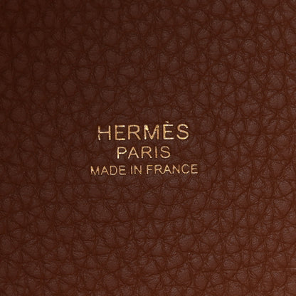 Hermes Taurillon Clemence Picotin Lock 18 PM Gold 6 of 11