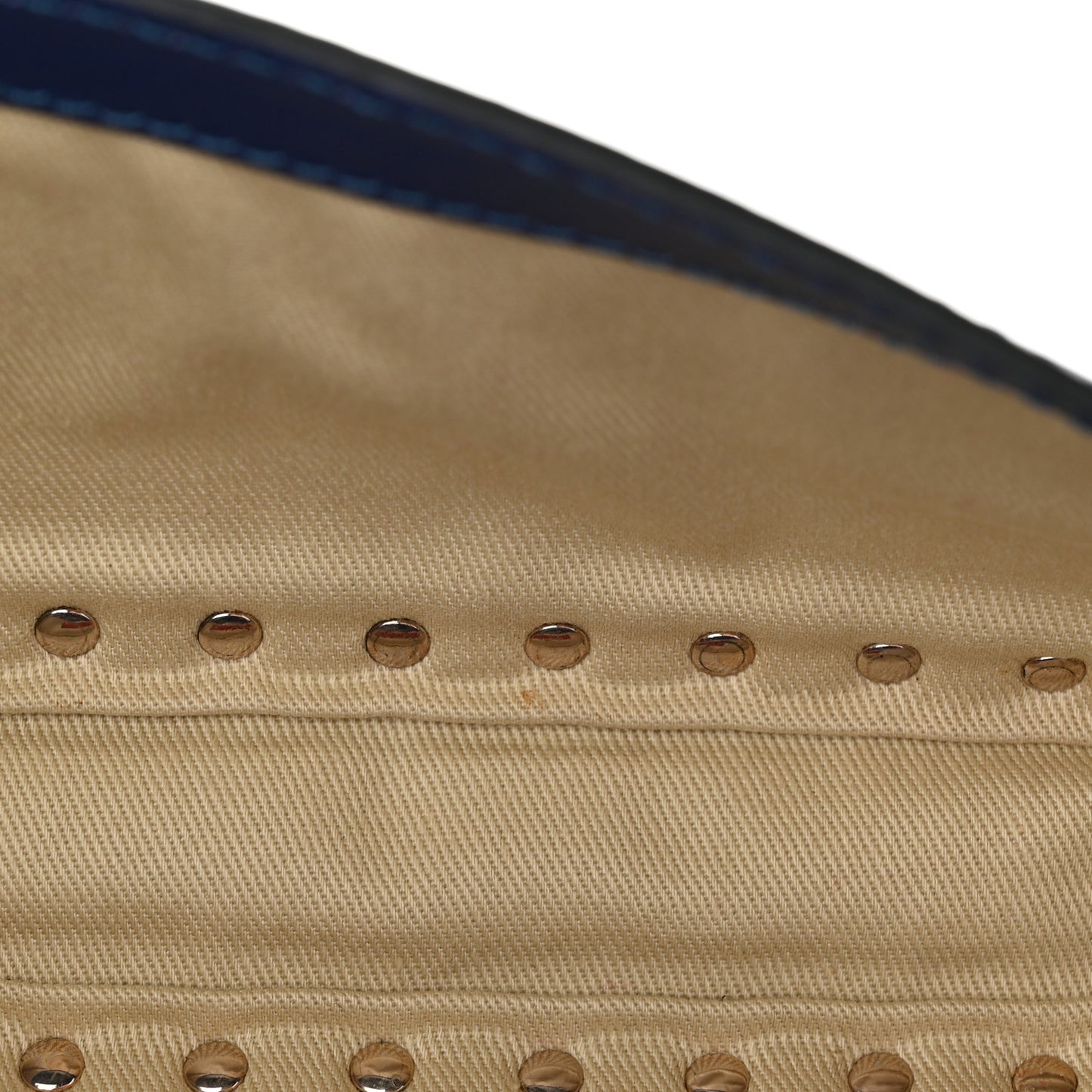 Nappa Rockstud Bangle Clutch Blue China