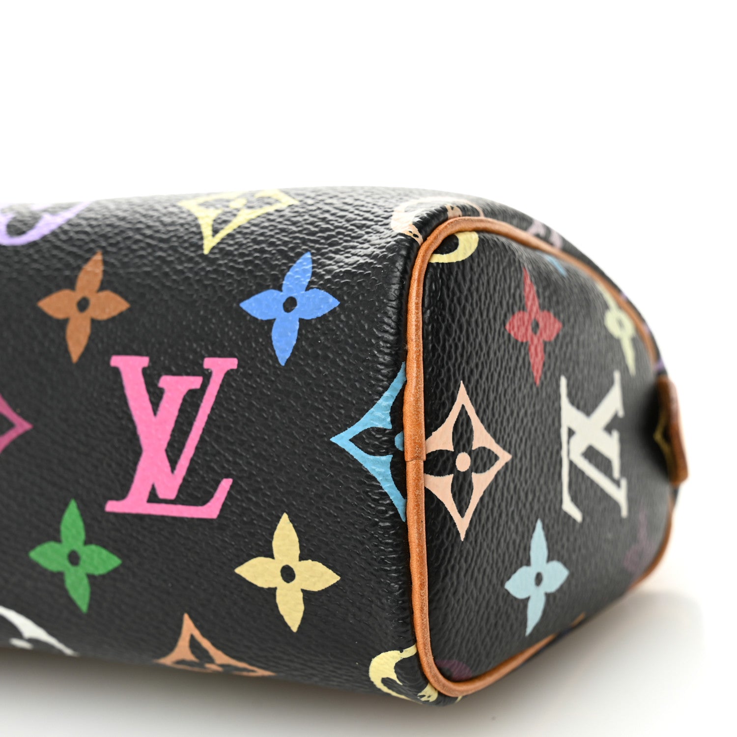 Louis Vuitton Monogram Multicolor Mini Sac HL Speedy Black 9 of 10