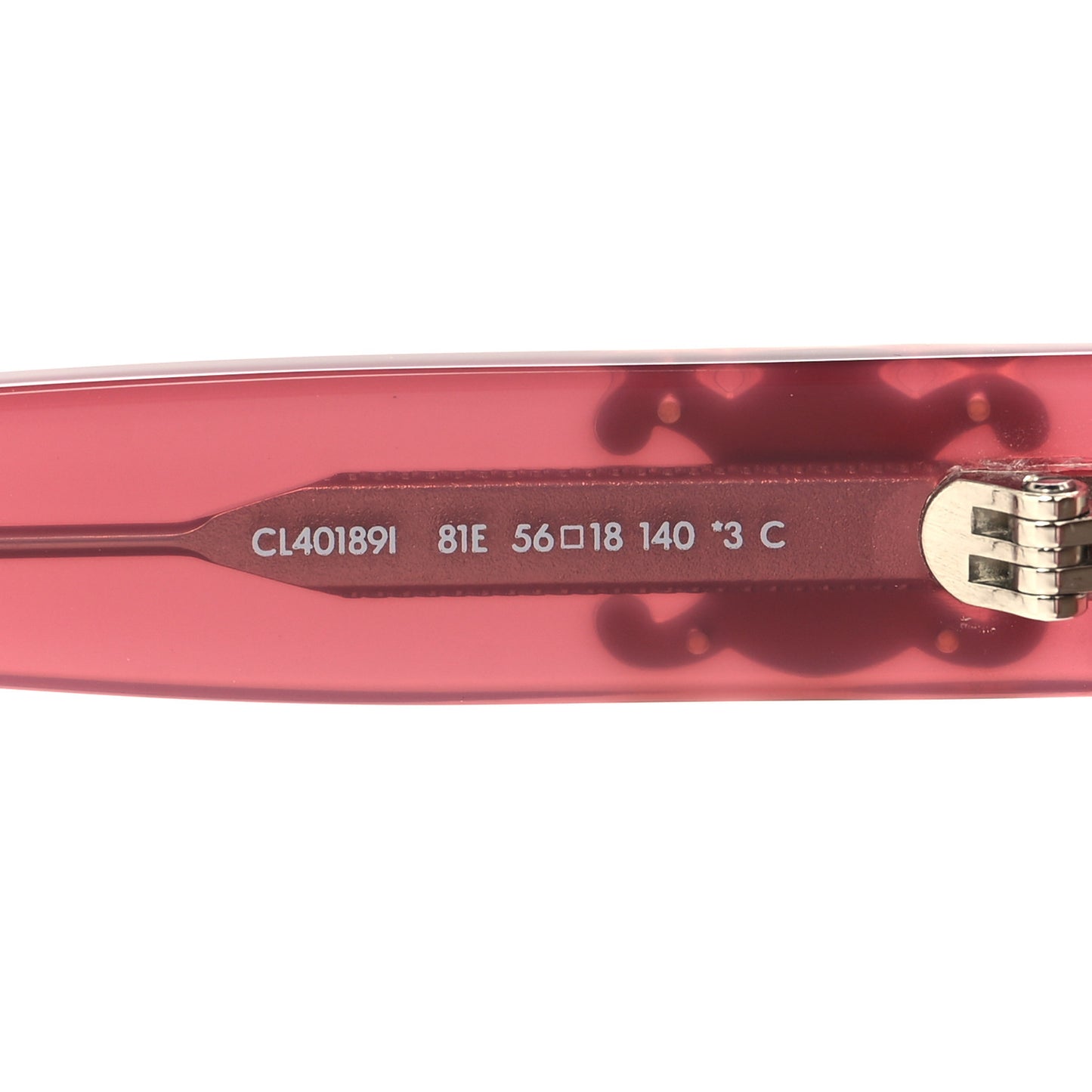 Acetate Triomphe Sunglasses CL40189F Milky Merlot