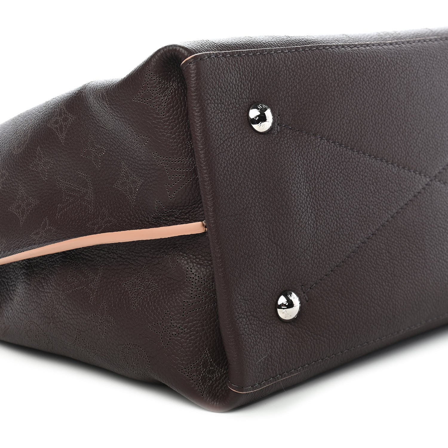 Louis Vuitton Mahina Carmel Hobo Chocolate 7 of 8