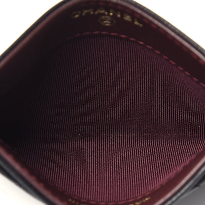 Chanel Lambskin Quilted Card Holder Black 5 of 8