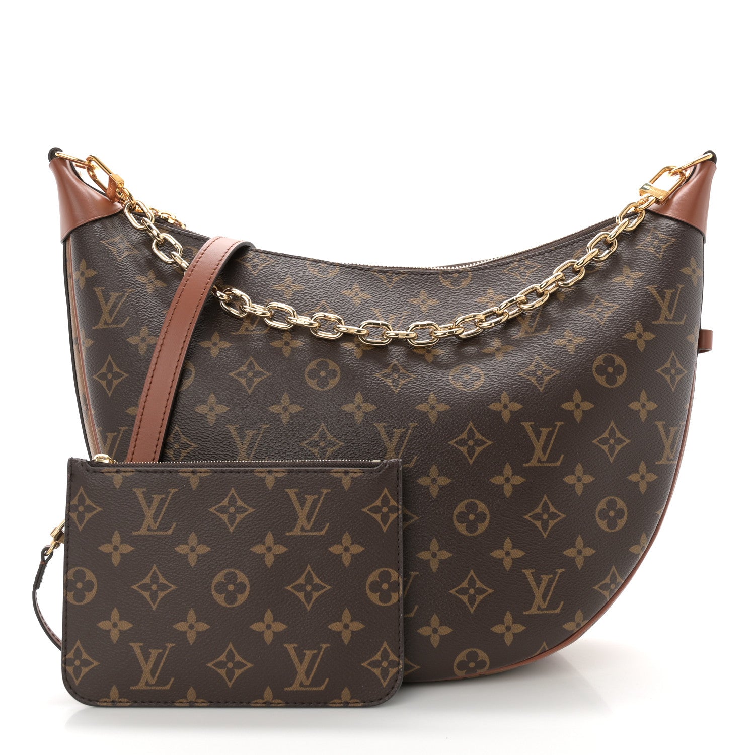 Louis Vuitton Reverse Monogram Loop Hobo 3 of 10