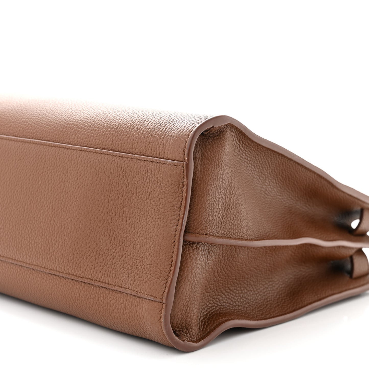 Grained Calfskin Large Thin Sac De Jour Toasted Brown