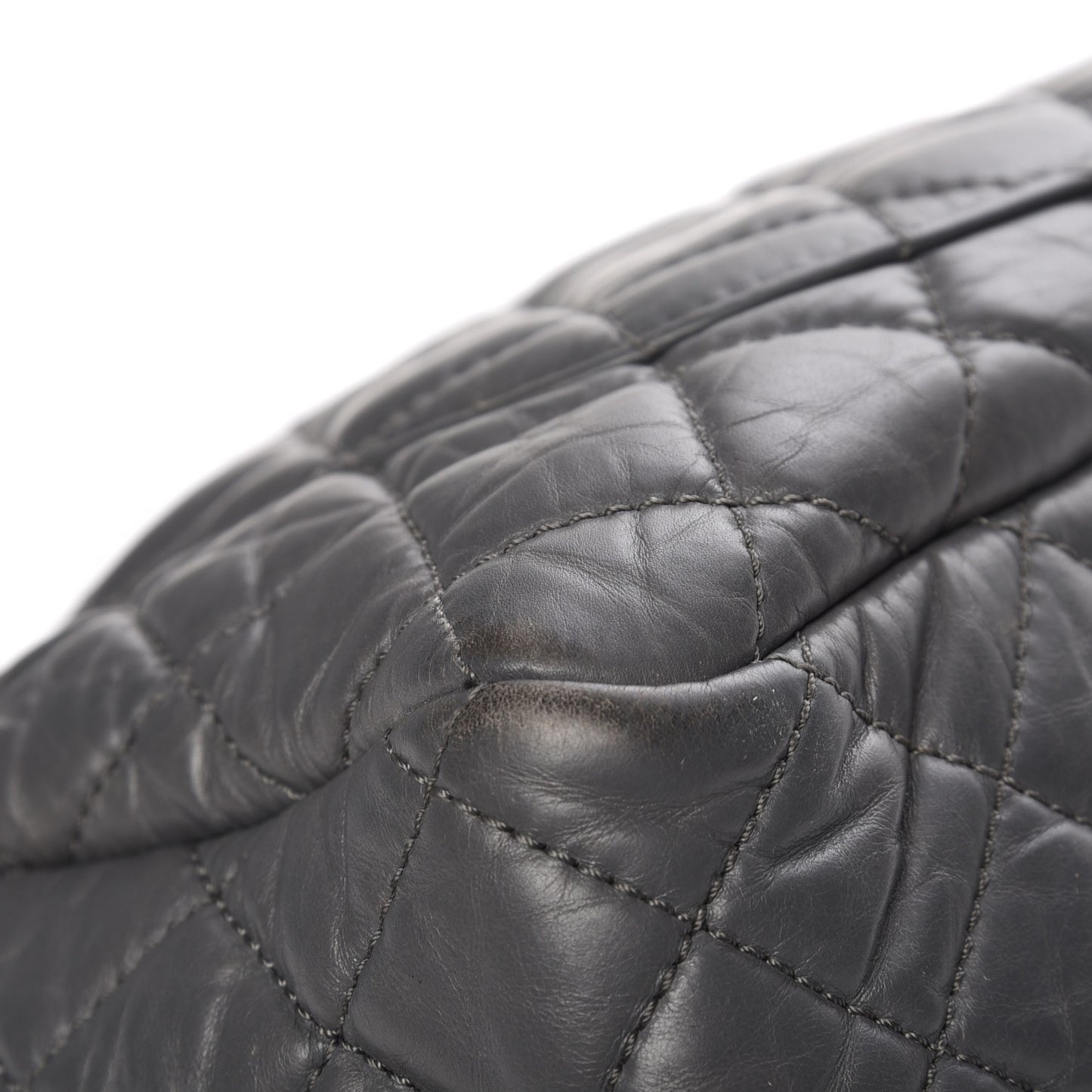 Aged Calfskin Reissue Medium Camera Case Gray