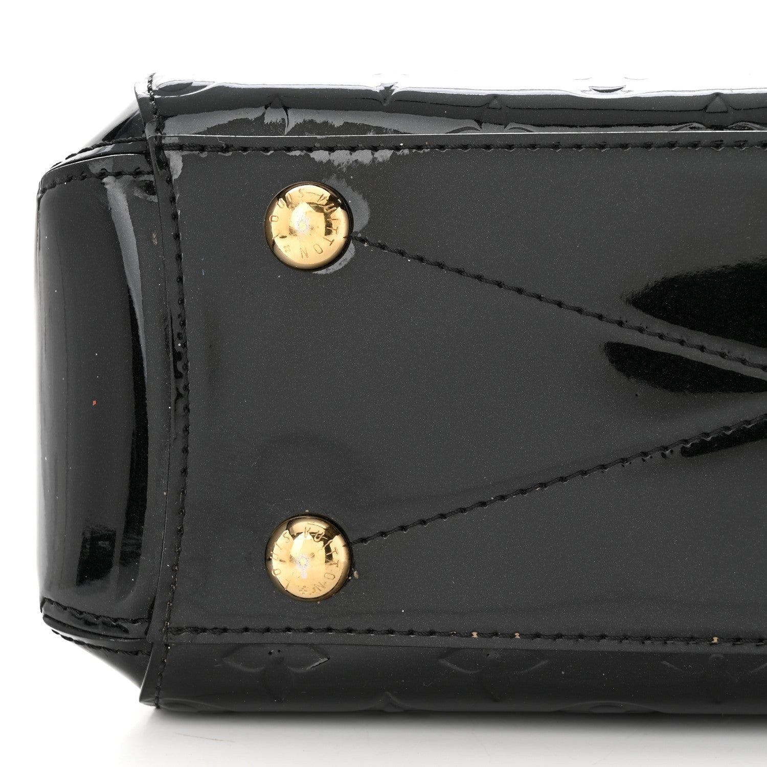 Louis Vuitton Vernis Montaigne BB Black 12 of 13