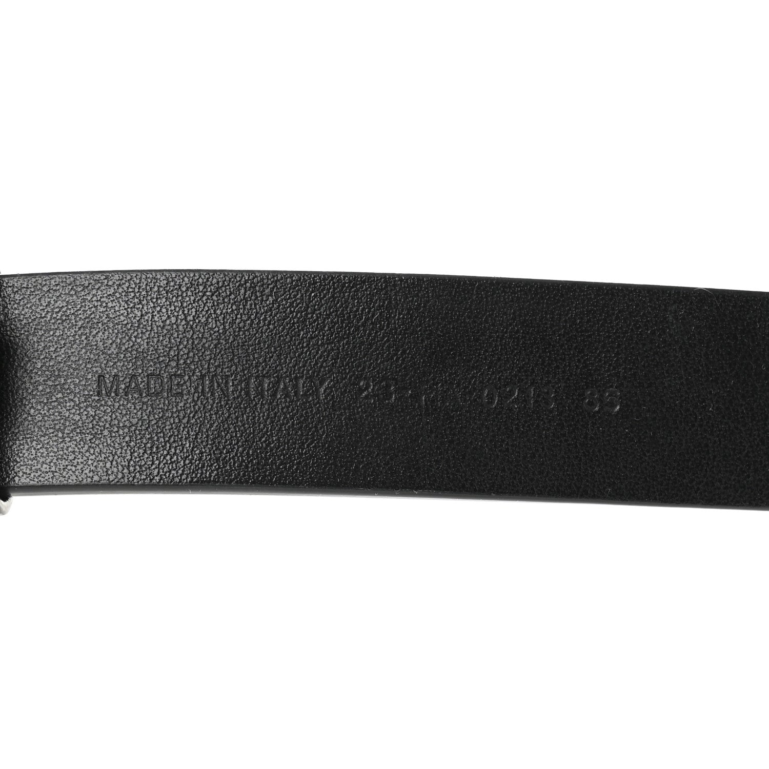 Christian Dior Calfskin 30 Montaigne Cut-Out CD Belt 85 34 Black 4 of 6