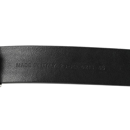 Christian Dior Calfskin 30 Montaigne Cut-Out CD Belt 85 34 Black 4 of 6