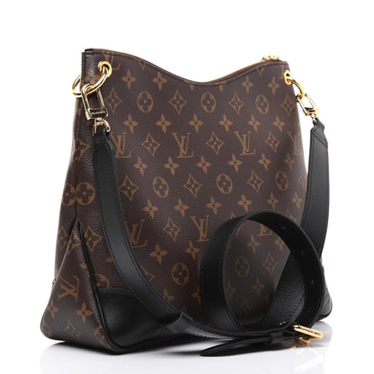 Louis Vuitton Monogram Odeon MM Black 3 of 16