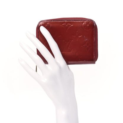 Louis Vuitton Vernis Zippy Coin Purse Pomme D'Amour 2 of 12