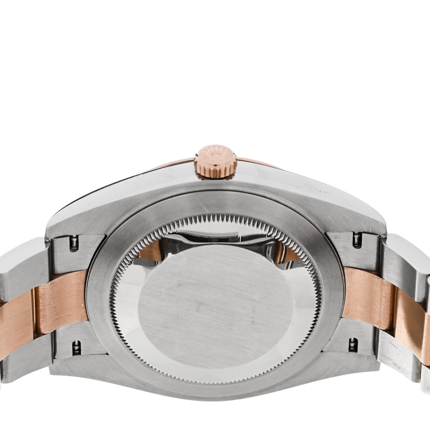 Stainless Steel 18K Everose Gold 41mm Oyster Perpetual Datejust Watch Sundust 126301