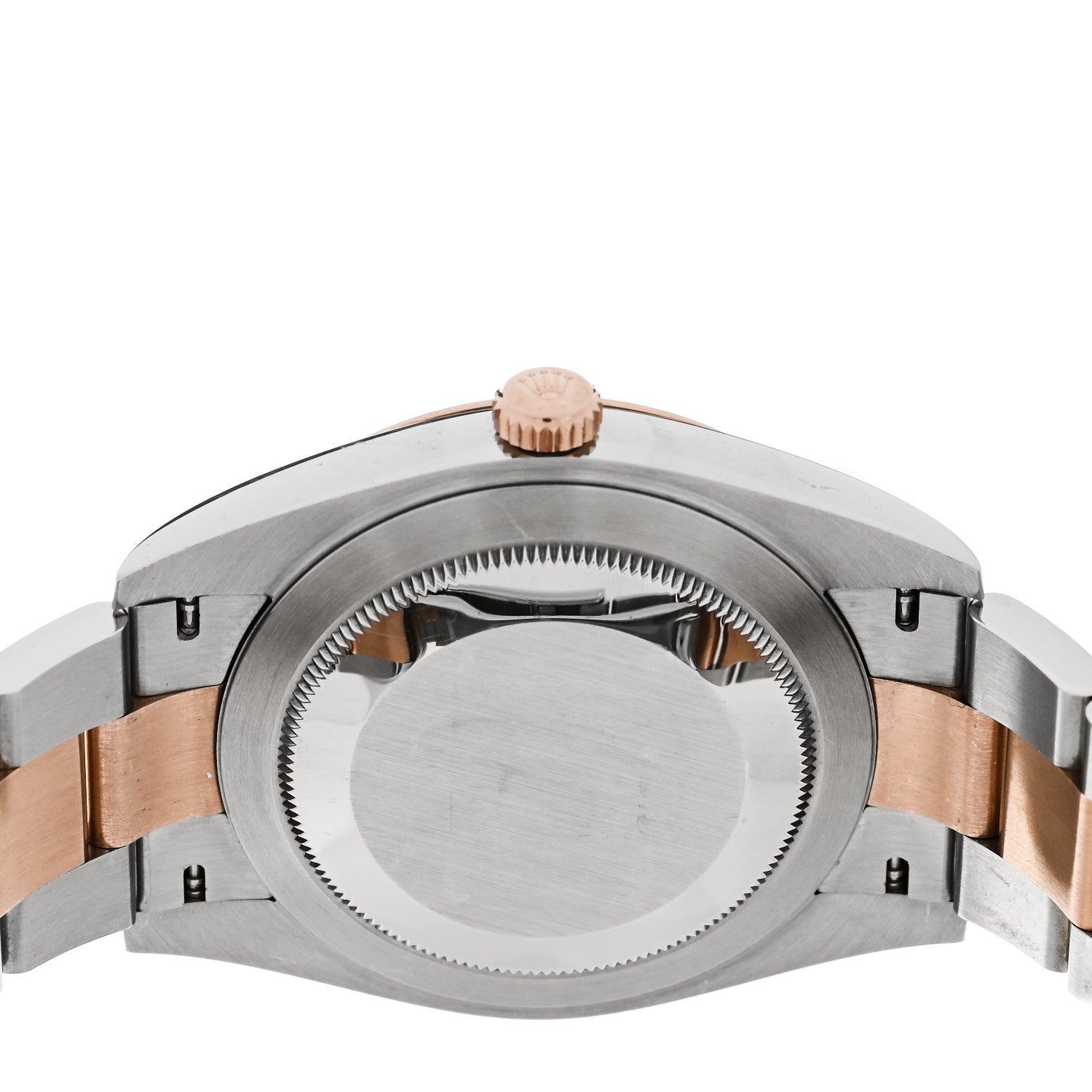 Rolex Stainless Steel 18K Everose Gold 41mm Oyster Perpetual Datejust Watch Sundust 126301 4 of 5
