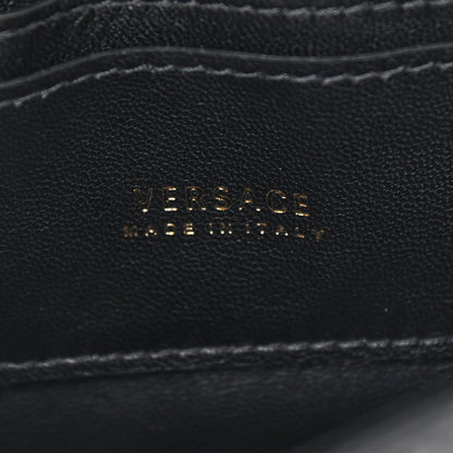 Versace Nappa Quilted Virtus Evening Bag Black 8 of 9