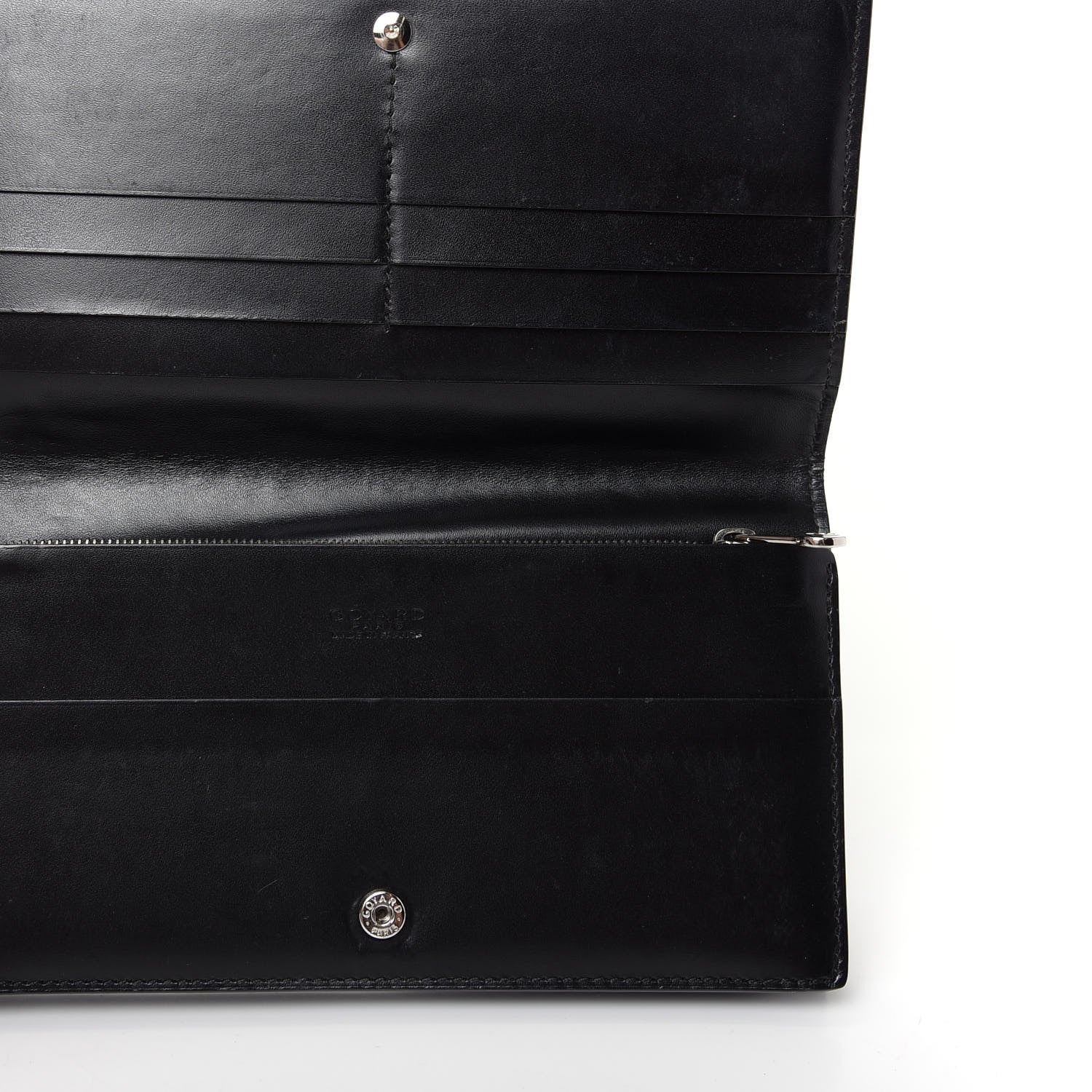 Goyard Goyardine Long Bi-Fold Wallet Black 5 of 6
