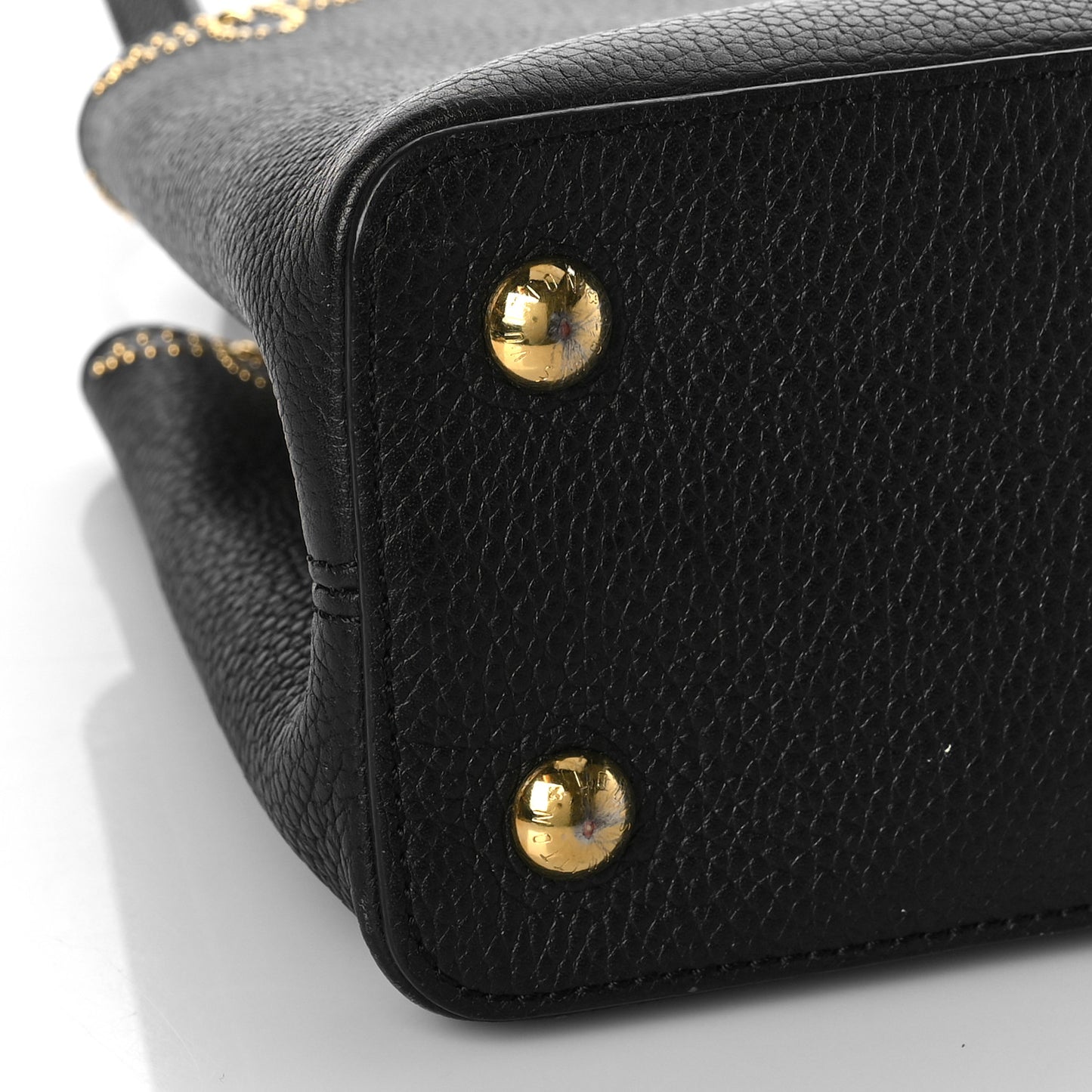 Taurillon Flower Capucines PM Black Blue