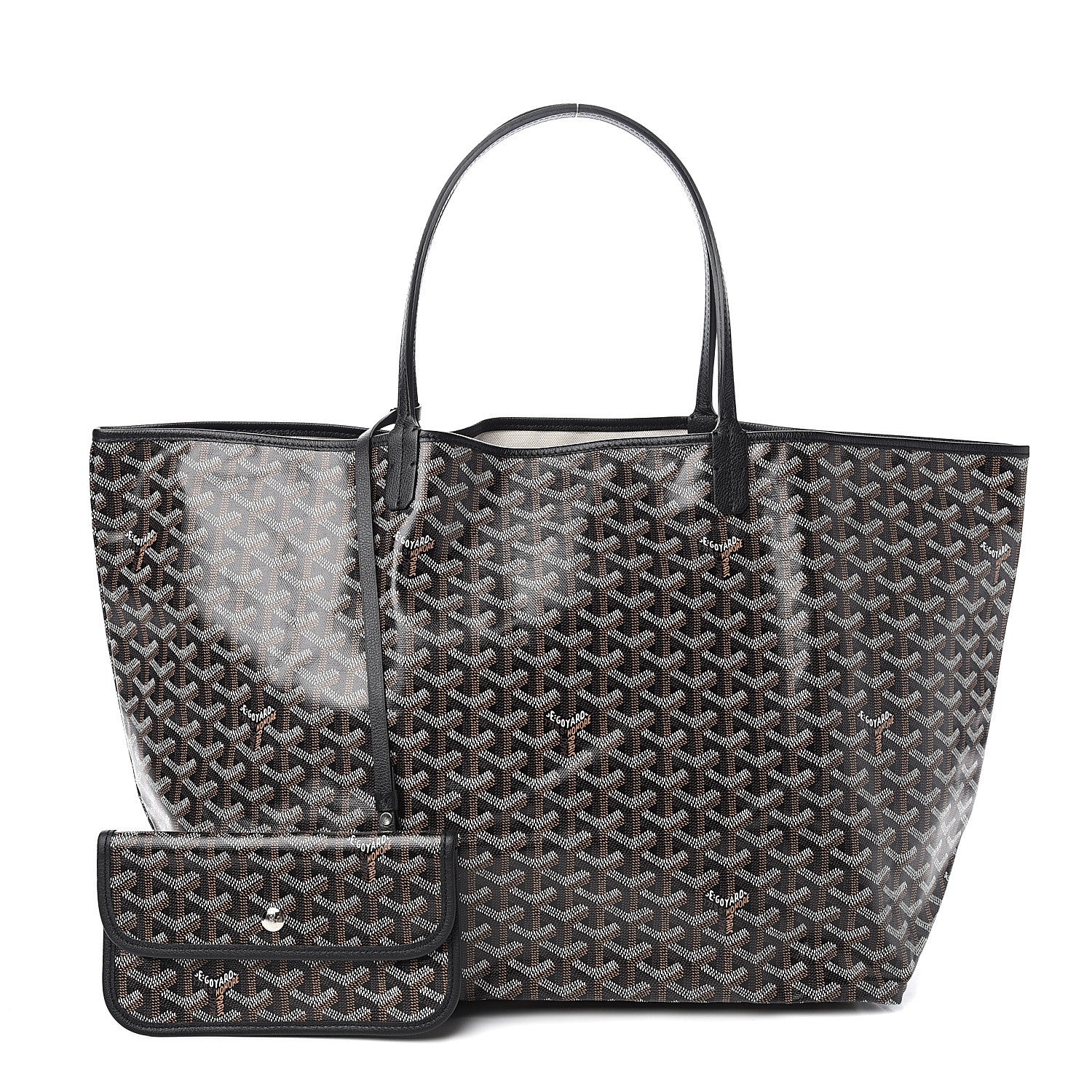 Goyard Goyardine Saint Louis GM Black 1 of 10
